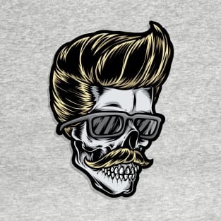 Rockabilly Skull II. T-Shirt